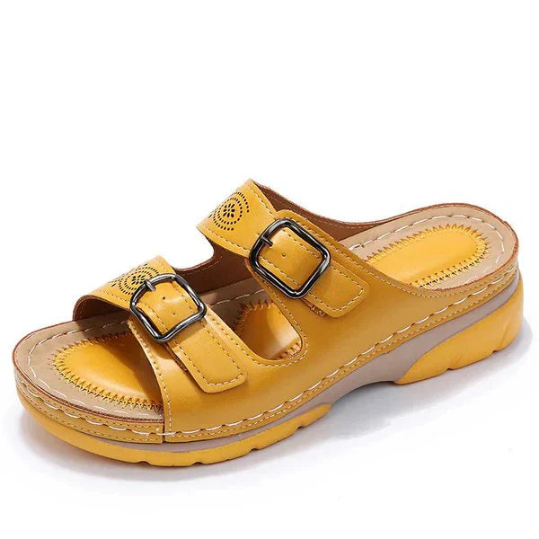 Orthopedische leren sandalen - Glayza