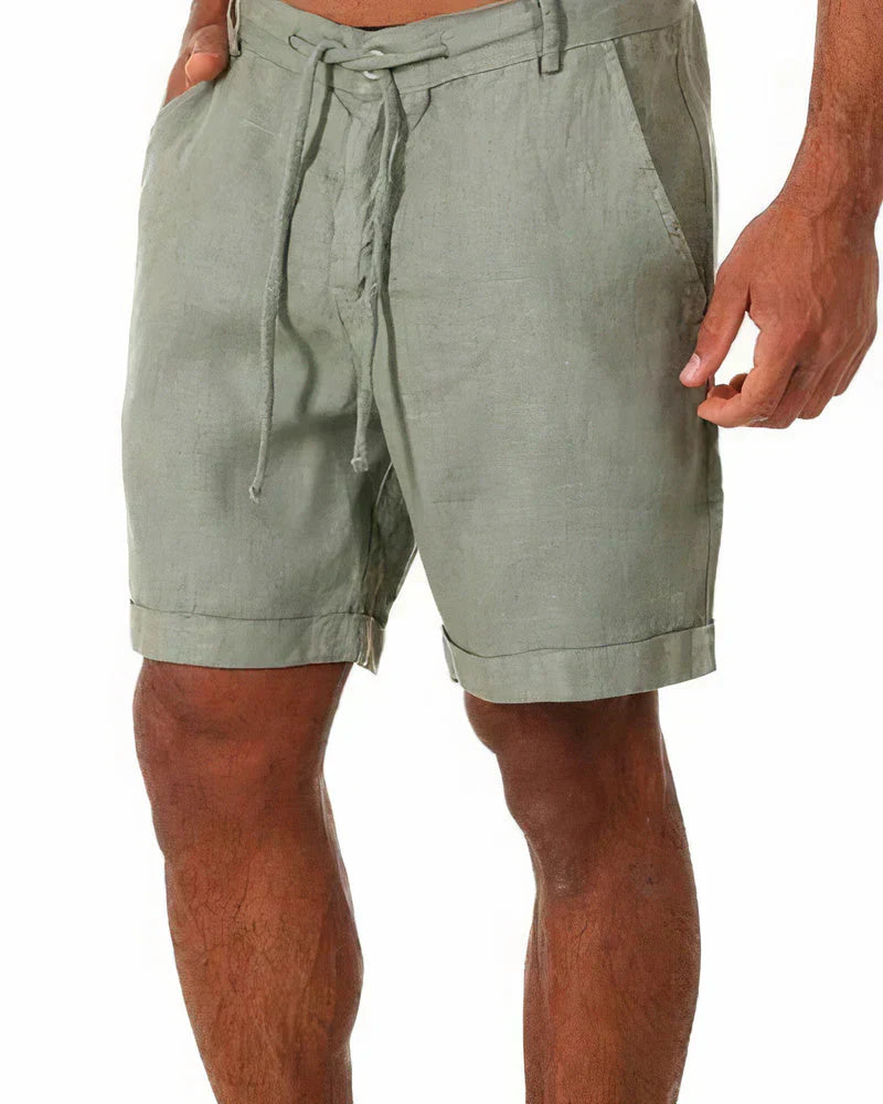 Linnen shorts voor heren - Rob