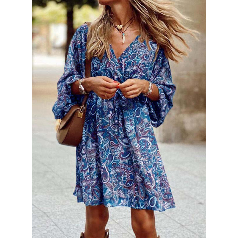 Zomerbries boho-jurk voor dames